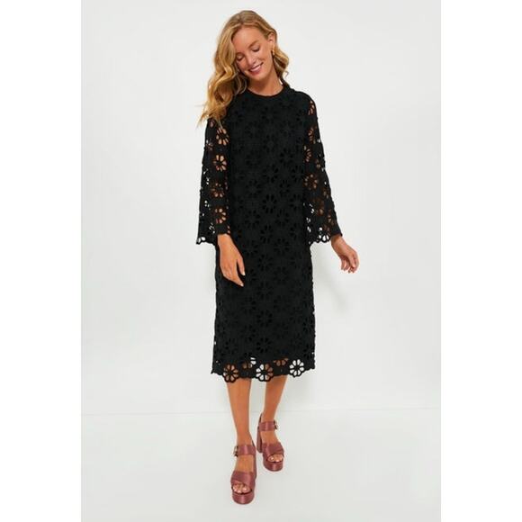 knee length dresses for ladies Off The Grid Eyelet Mini Dress main image 1